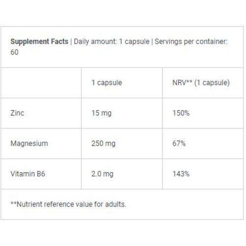 ZMB 60 Caps BioTech USA