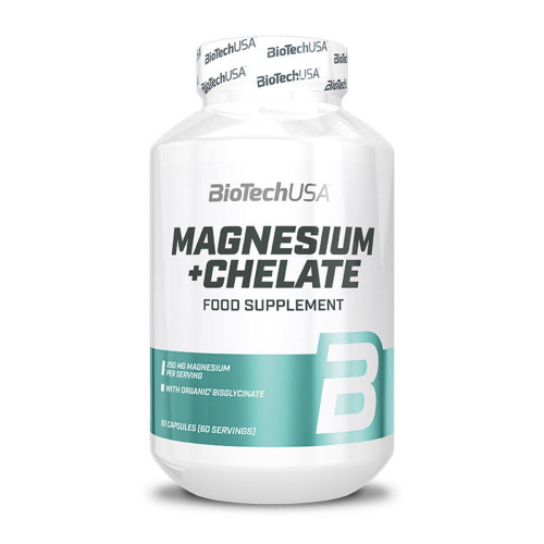 Magnesium + Chelate 60 caps BioTech USA