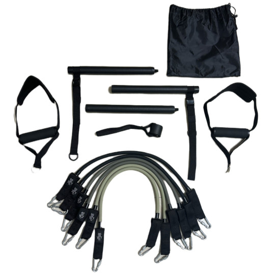 Pilates Bar w/ Resistance Bands & Door Anchor inSPORTline Ancairo Pilates Bar w/ Resistance Bands & Door Anchor inSPORTline Ancairo