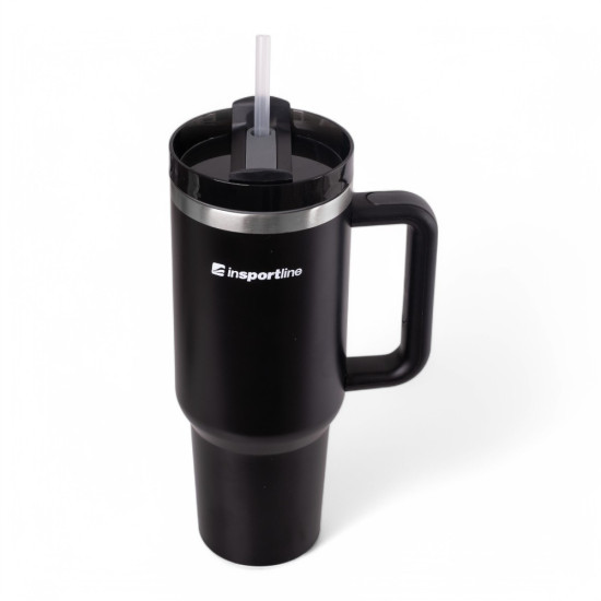Insulated Travel Mug (Black) inSPORTline Misakafi Tumbler 1,200 ml