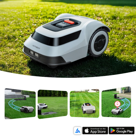 Robotic Lawn Mower w/ Boundary Wire Anthbot Pion 1000 (1,000 m2)