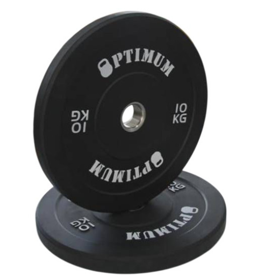 RUBBER BUMPER PLATE 10kg OPTIMUM