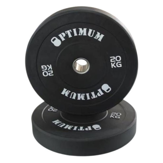 RUBBER BUMPER PLATE 20kg OPTIMUM
