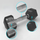 TPU 10 kg Hex Dumbbell inSPORTline Hexclusive TPU 10 kg Hex Dumbbell inSPORTline Hexclusive