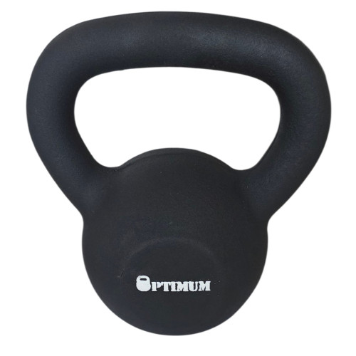 KETTLEBELL 12KG BLACK MAT OPTIMUM KETTLEBELL 12KG BLACK MAT OPTIMUM
