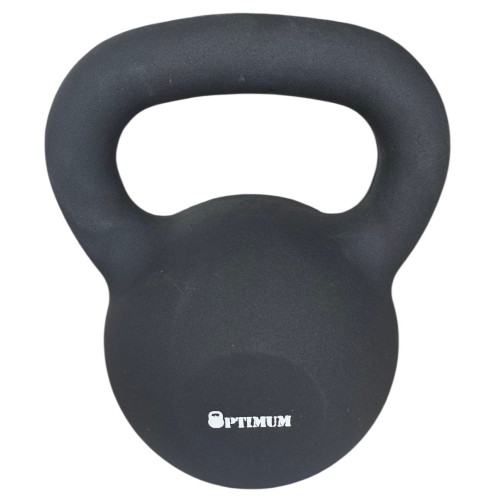 KETTLEBELL 28KG BLACK MAT OPTIMUM