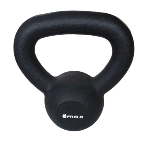 KETTLEBELL 4kg BLACK MAT OPTIMUM