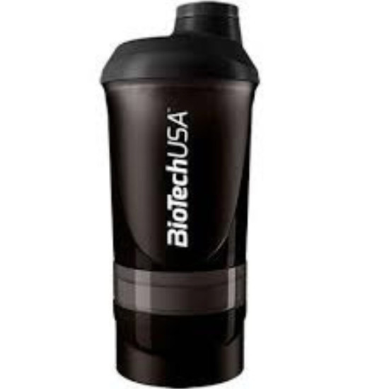 Shaker Biotech Wave+ ΜΑΥΡΟ 600 ML 