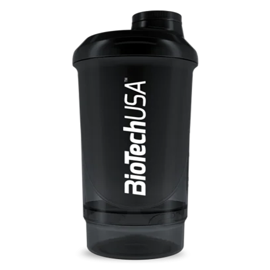 SHAKER NEVER STOP  ΜΑΥΡΟ 500ml (+150ML)