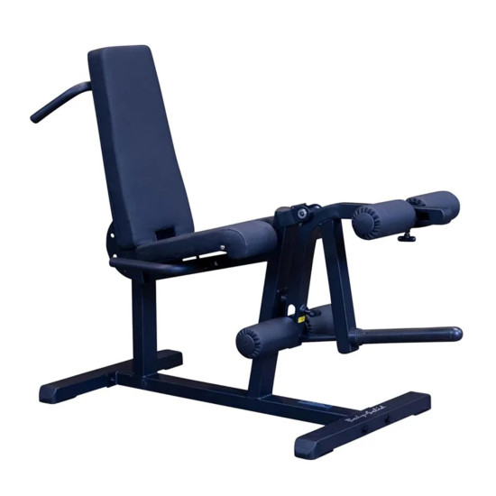Body-Solid Seated Leg Extension & Supine Curl-Black