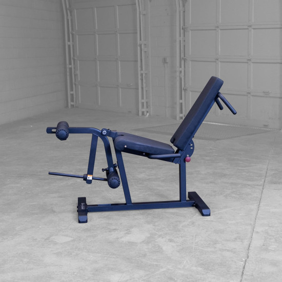 Body-Solid Seated Leg Extension & Supine Curl-Black