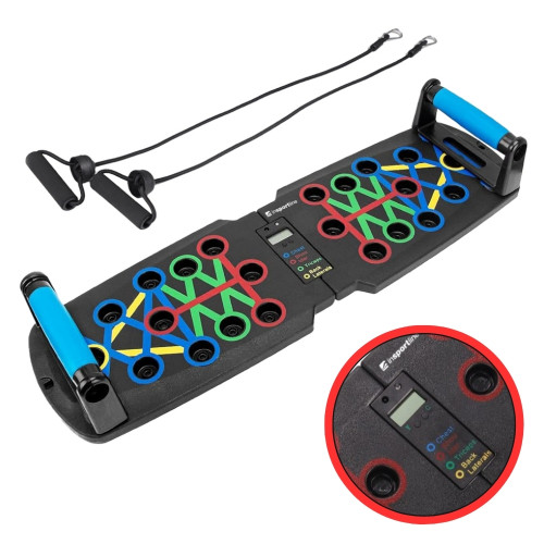 Multifunctional Push-Up Board w/ Display inSPORTline Pushap Evo Multifunctional Push-Up Board w/ Display inSPORTline Pushap Evo