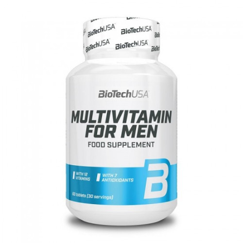 MULTIVITAMIN FOR MEN 60 TABS BIOTECH