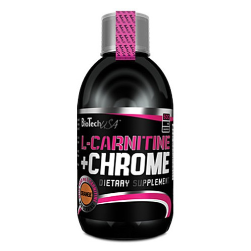 L-Carnitine+Chrome 500ml orange BIOTECH USA