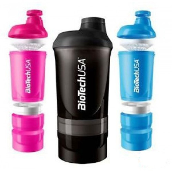 Shaker Biotech Wave+ ΜΑΥΡΟ 600 ML 