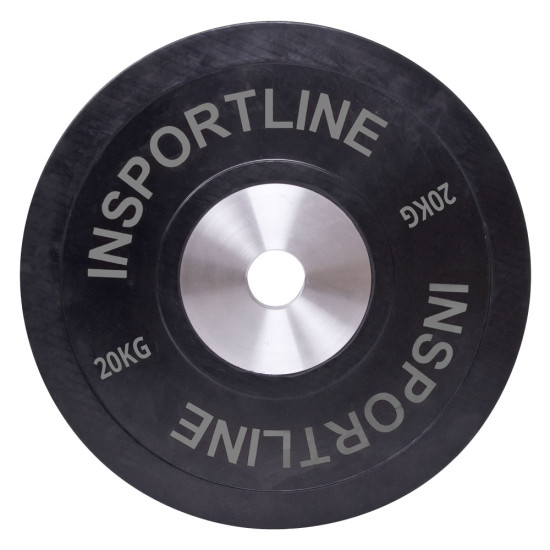 BUMPER PLATE inSPORTline 20kg