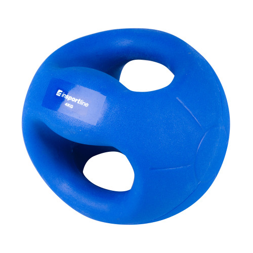 MEDICINE GRIP BALL 4KG inSPORTline MEDICINE GRIP BALL 4KG inSPORTline