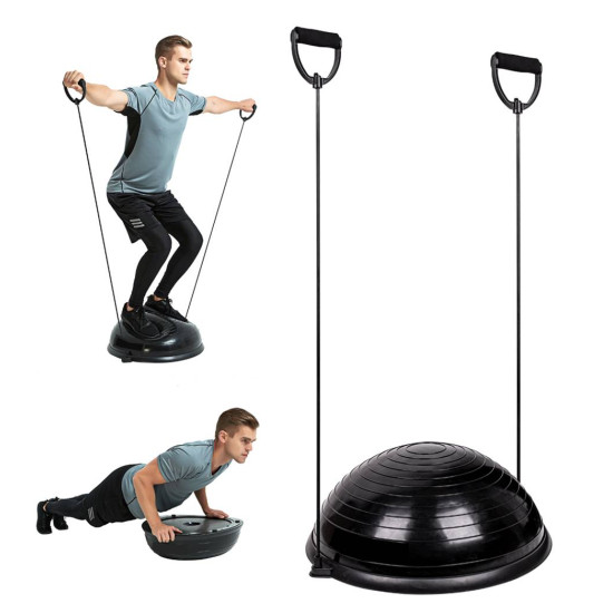 ΜΠΑΛΑ ΙΣΟΡΡΟΠΙΑΣ 58CM (ΜΑΥΡΗ) OPTIMUM