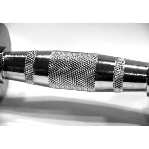 Chrome Dumbbell 10kg inSPORTline Crossteel Chrome Dumbbell 10kg inSPORTline Crossteel