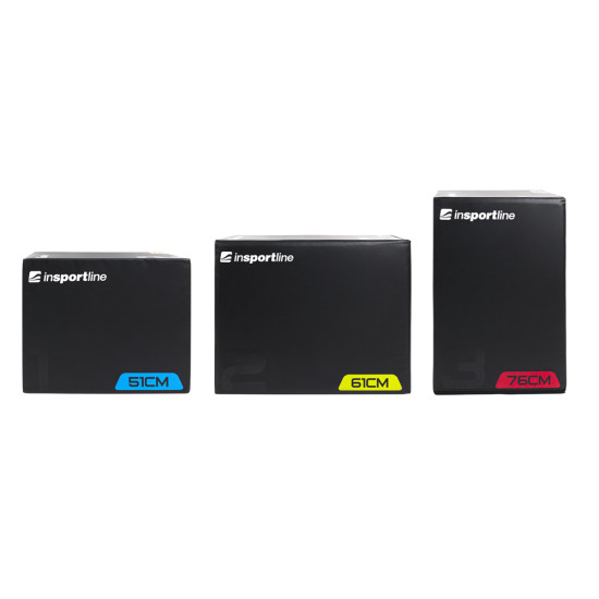 PLYOMETRIC BOX INSPORTLINE 3-HIGH
