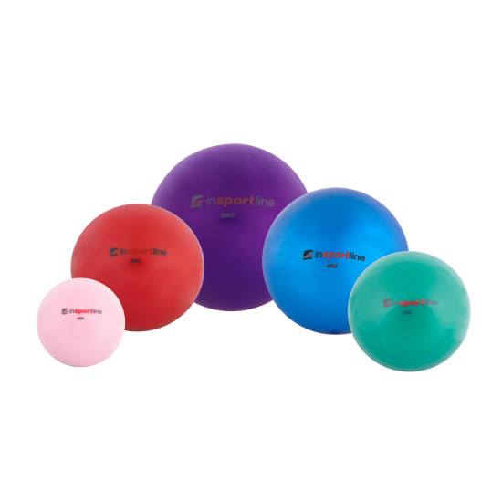 Μπάλα Yoga 2Kg (Pink) inSPORTline