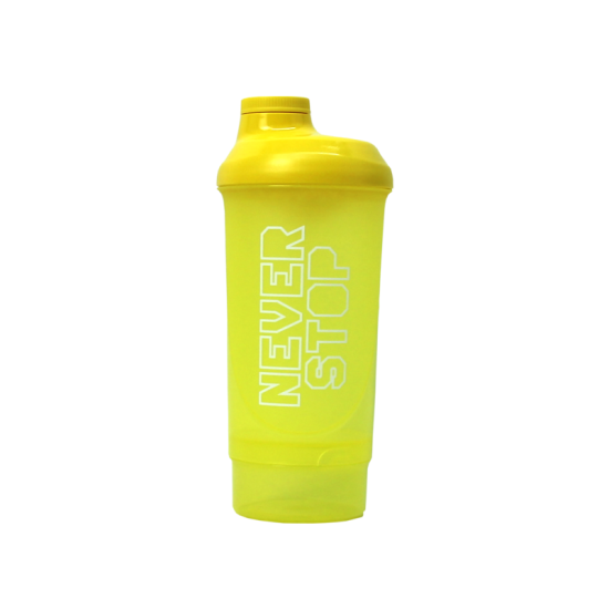 SHAKER NEVER STOP  ΜΑΥΡΟ 500ml (+150ML)