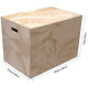 PLYOMETRIC BOX WOOD 60x50x40cm OPTIMUM