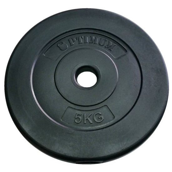 ΔΙΣΚΟΣ 5KG ΠΛΑΣΤΙΚΟΠΟΙΗΜΕΝΟΣ (Φ28) OPTIMUM ΔΙΣΚΟΣ 5KG ΠΛΑΣΤΙΚΟΠΟΙΗΜΕΝΟΣ (Φ28) OPTIMUM